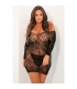 SEDUCTIVE LACE PICARDIAS NEGRO