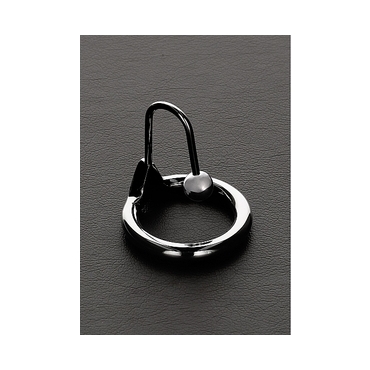 LOCK N LOAD - ANILLO PARA EL PENE CON PLUG ACERO INOX