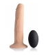 7X THUMPING 8 INCH DILDO - FLESH