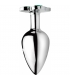 LUCKY CLOVER GEM -PLUG ANAL MEDIO, TREBOL PLATA