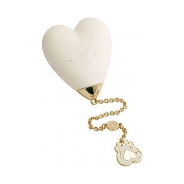 ZALO BABY HEART VIBRADOR - BLANCO