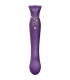 ZALO KIT VIBRADOR REINA CLEOPATRA CON CALOR - MORADO