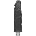 25 CM DILDO VIBRADOR REAL NEGRO