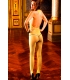 BACI BODY HALTER DE REJILLA AMARILLO