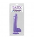 BASIX PENE DE GELATINA SUCCION LILA 19 CM