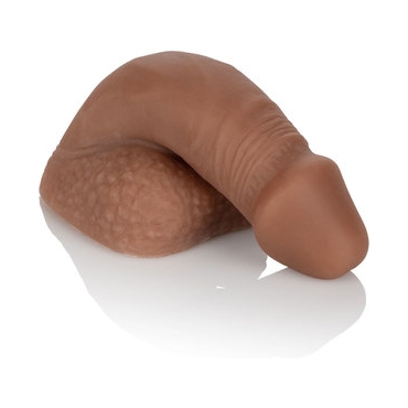 PACKING PENIS - PENE DE SILICONA 12,75CM - MARRÓN