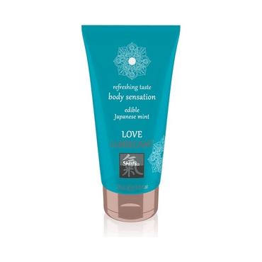 LOVE LUBRICANTE COMESTIBLE MENTA JAPONESA 75ML