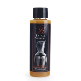 EXTASE SENSUEL LUBRICANTE CHOCOLATE Y NARANJA