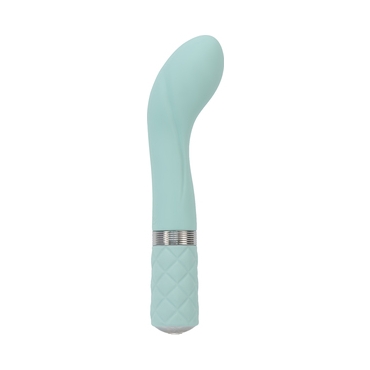 SASSY VIBRADOR PUNTO G CON CRISTAL - TURQUESA