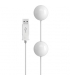 ISEX USB BOLAS KEGEL BLANCO