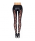 CAMIRI LEGGINS EFECTO MOJADO CON TRANSPARENCIAS - NEGRO