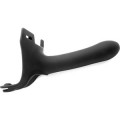 ZORO PENE SILICONA 16,5 CM CON ARNÉS NEGRO