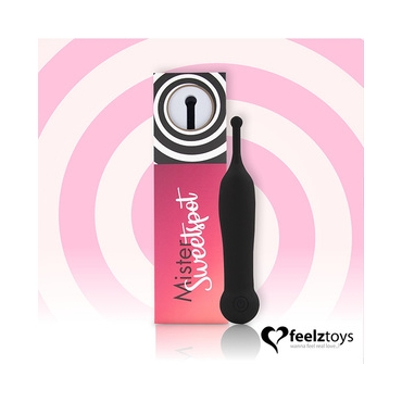 FEELZTOYS - MISTER SWEETSPOT VIBRADOR DE CLÍTORIS - NEGRO