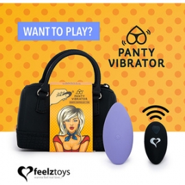 FEELZTOYS - BALA VIBRADORA CON MANDO PARA BRAGUIITA - MORADO