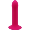 HITSENS 2 - DILDO SILICONA DOBLE DENSIDAD ROSA