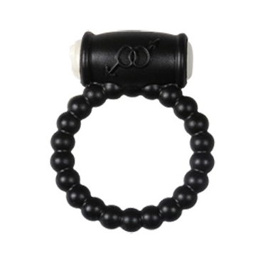 ALIVE POWER RING BALLS - ANILLO VIBRADOR SILICONA NEGRO